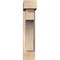 Ekena Millwork Westlake Block Smooth Bracket w/ Offset Brace, Douglas Fir, 5 1/2"W x 18"D x 26"H BKT0604X18X26WTL05SDF - alternate 2